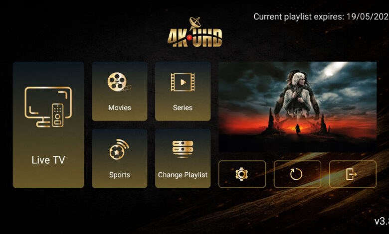 Download 4K UHD TV Premium IPTV APK Full Activated