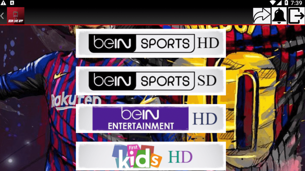 Bein Live APK New IPTV For Android 1