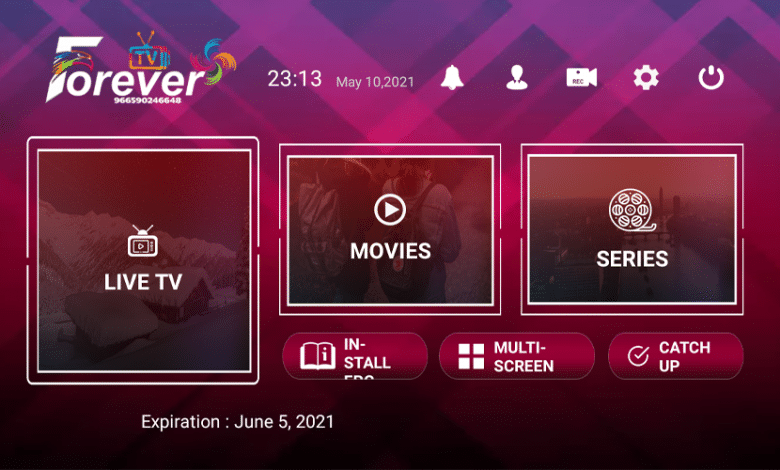 Forever TV New IPTV APK With Activation Code 1