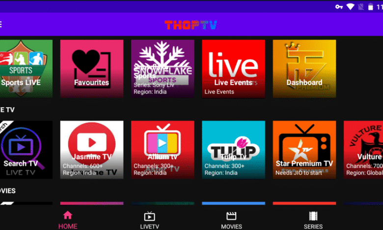 THOP TV New IPTV APK 1