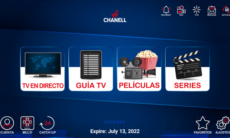 Chenell Premium IPTV APK With New Activation 1