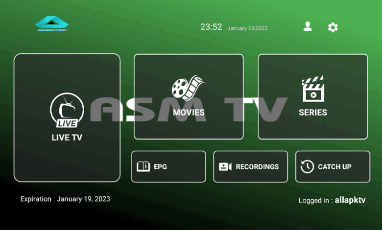 Download ASM IPTV Premium APK With Activation Code 1