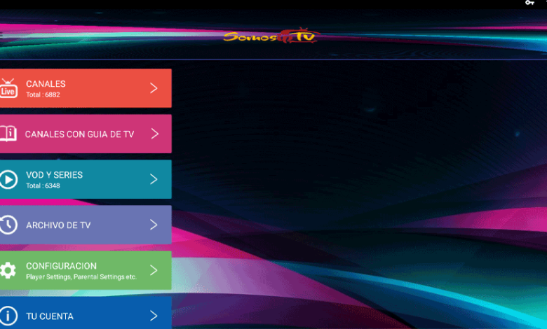 Somos Premium IPTV APK New With Activation Included 1