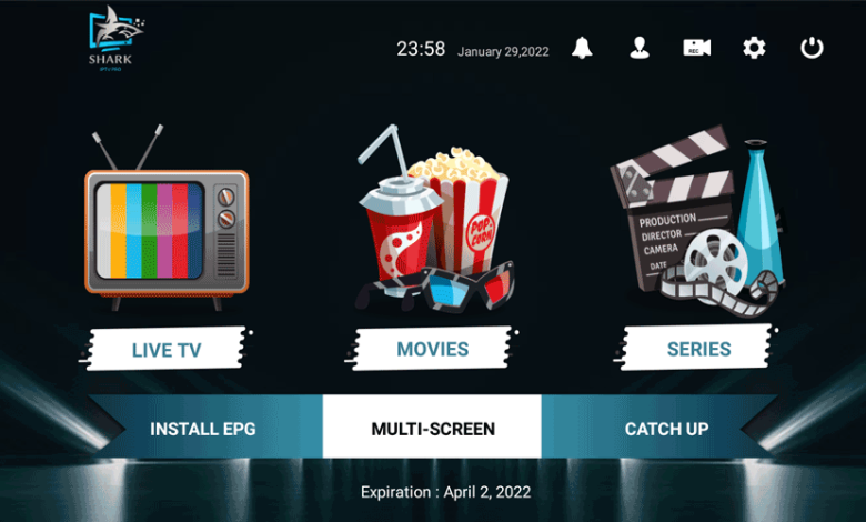 Download Shark IPTV Premium APK With Activation Code 1