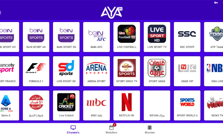 Download AYA TV IPTV APK With Activation New Code 1