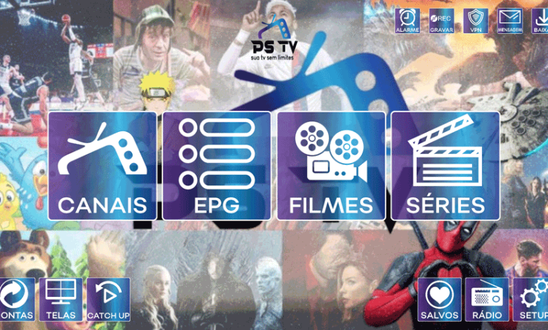 Download PS TV Premium IPTV APK New Unlocked 1