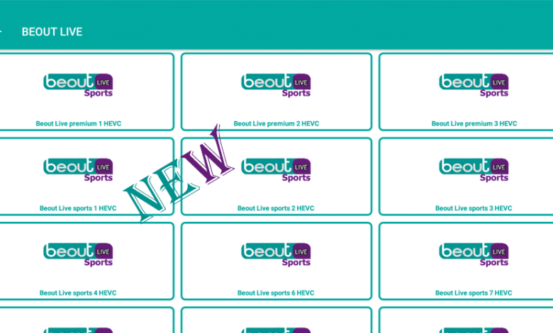Download BEOUT LIVE Free New Exclusive IPTV APK 1